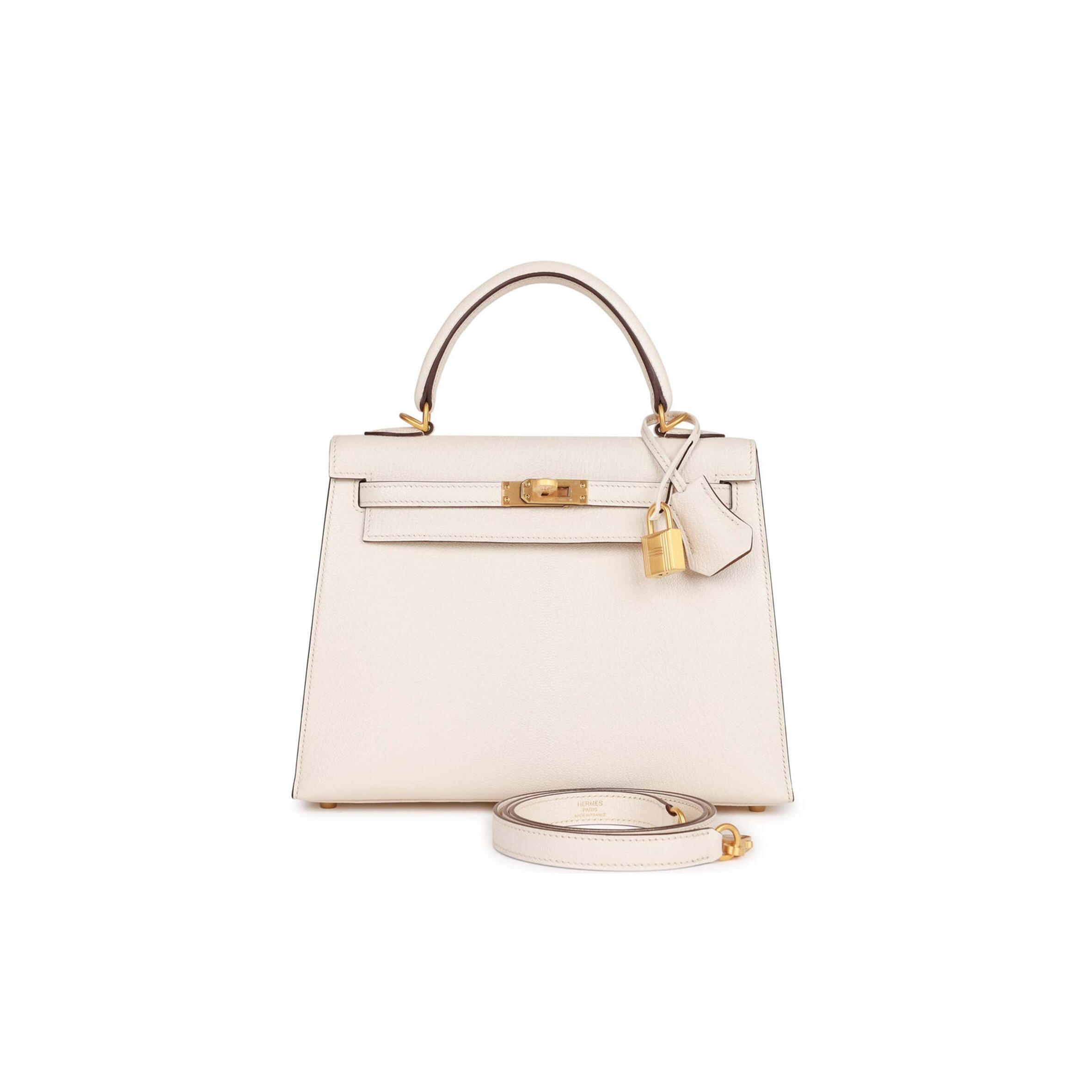 H**me5 kelly 25 sellier epsom brushed gold hardware (25*17*7cm)